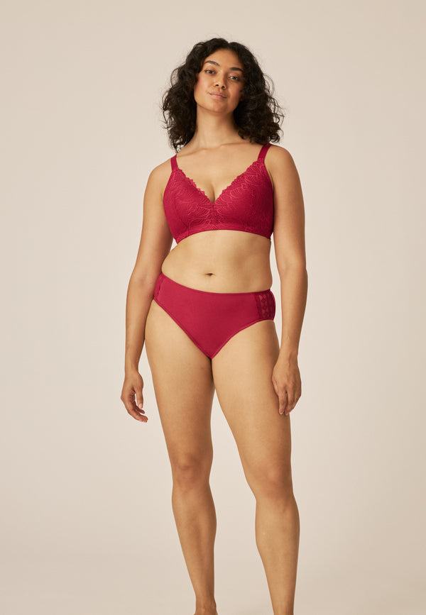 Naturana Perioden Slip - Cassis Heißer Verkauf