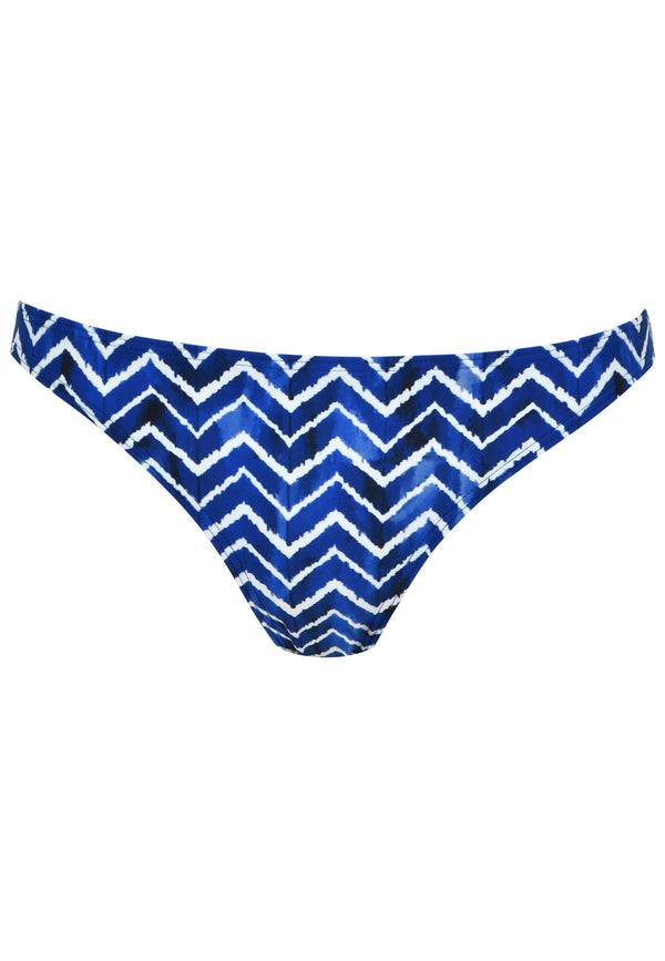 Naturana Bikinihose The Zig-Zag - Blau-Ecru Neueste Mode