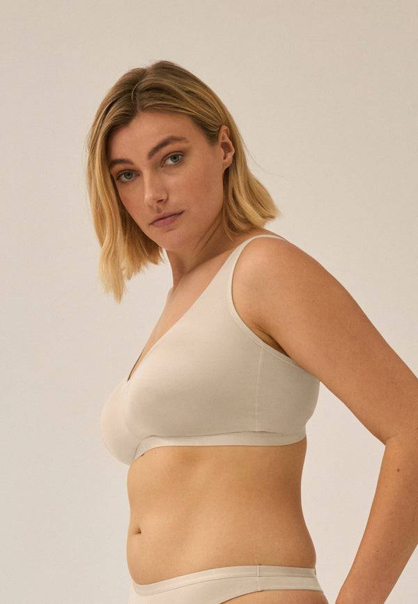 Naturana Vorgeformter BH ohne Bügel - Light Beige Blitzangebot