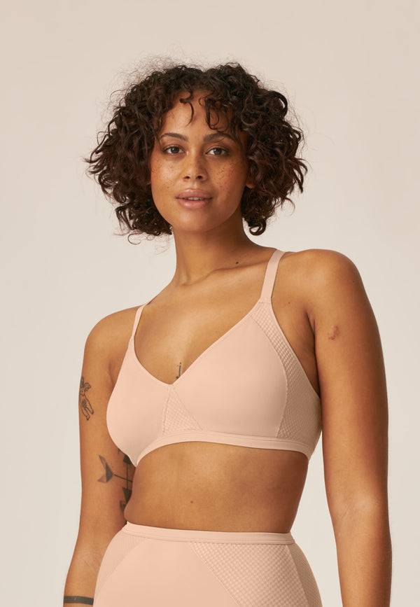 Naturana Dynamischer Wohlfühl-BH - Light Beige Begrenzte Freigabe