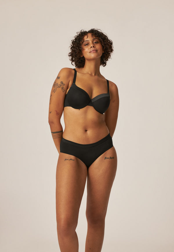 Naturana Bügel-BH mit Schale - Schwarz JETZT KAUFEN