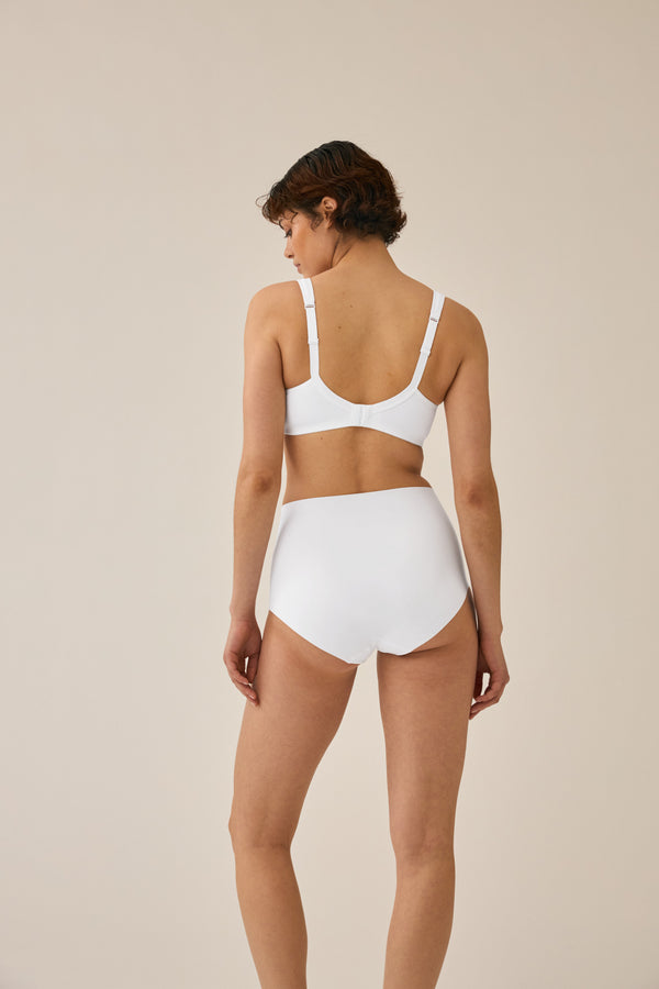 Naturana Soft-BH mit Mesheinsatz - Weiss Nur für heute