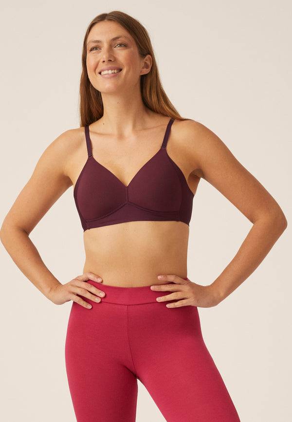 Naturana Soft-BH mit Side Smoother Effekt - Burgund Vierteljährliche Förderung