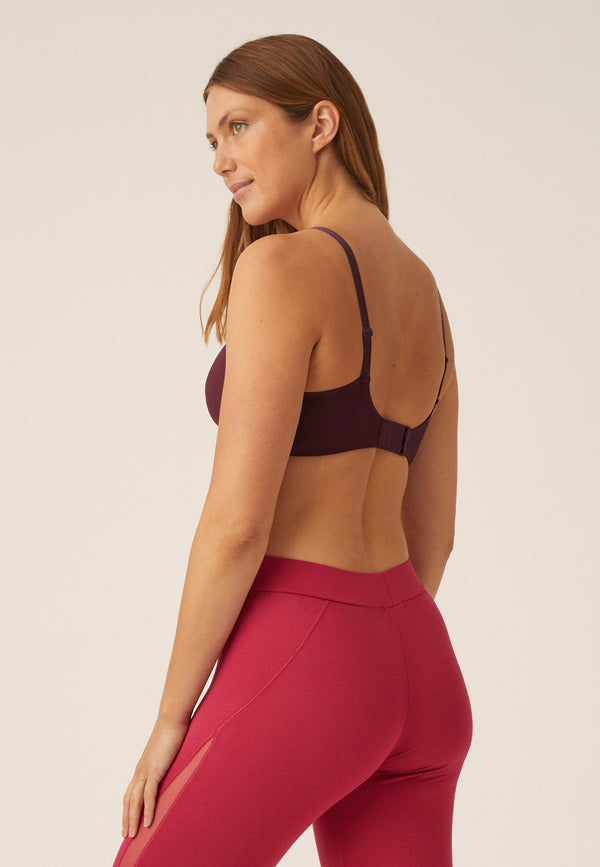 Naturana Soft-BH mit Side Smoother Effekt - Burgund Vierteljährliche Förderung