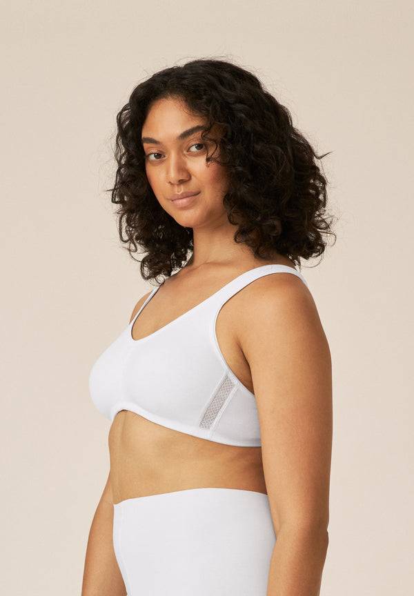 Naturana Soft-BH aus Baumwolle - Weiss Discount Store für neue Produkte