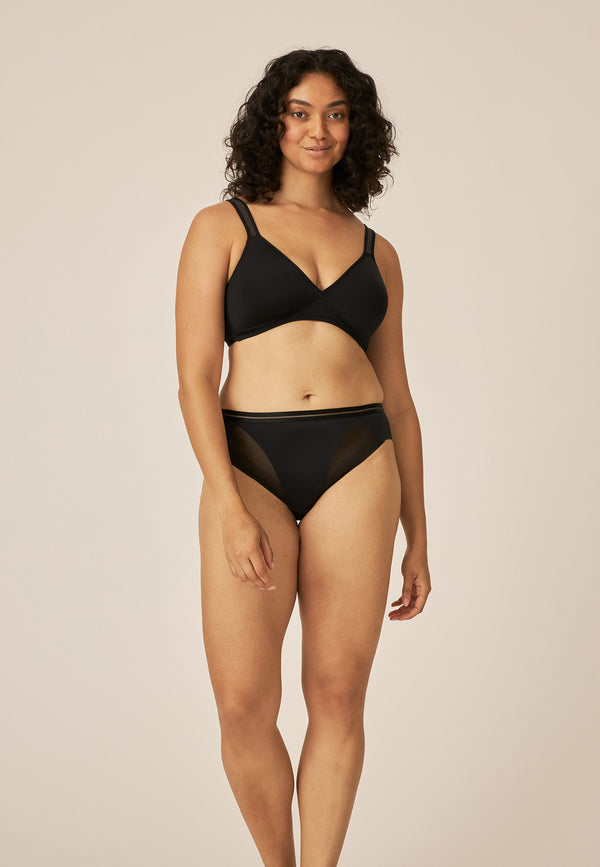 Naturana Soft-BH mit Schale - Schwarz Super Rabatt
