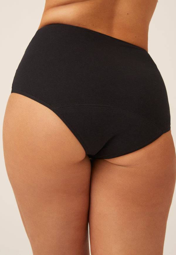 Naturana Perioden Highwaist Slip - Schwarz Black Friday Preise
