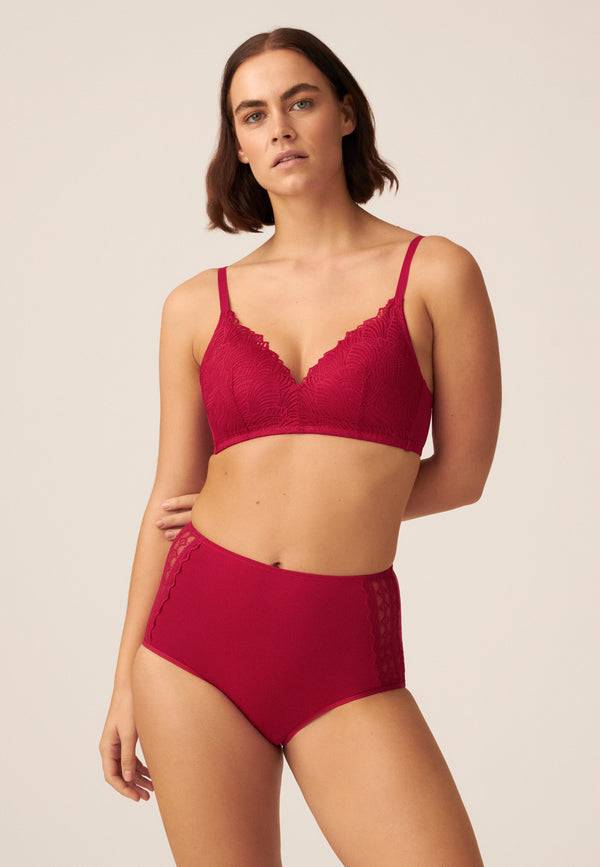 Naturana Perioden Highwaist Slip - Cassis Im Verkauf
