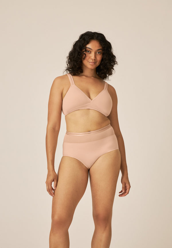 Naturana High Waist Panty - Light Beige zollfrei