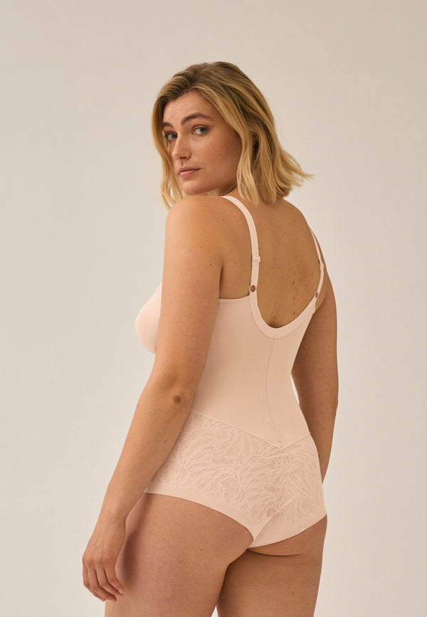 Naturana Minimizer Body mit Spitze - Light Beige 2025