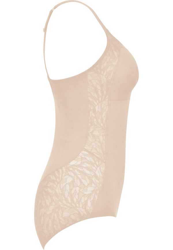Naturana Minimizer Body mit Spitze - Light Beige 2025