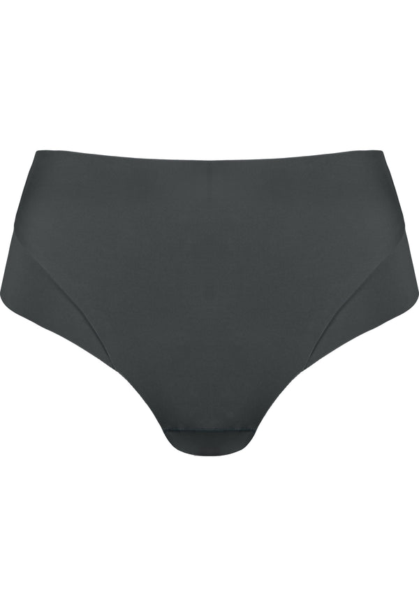 Naturana High Waist Slip mit leichtem Shape-Effekt - Schwarz Auslauf