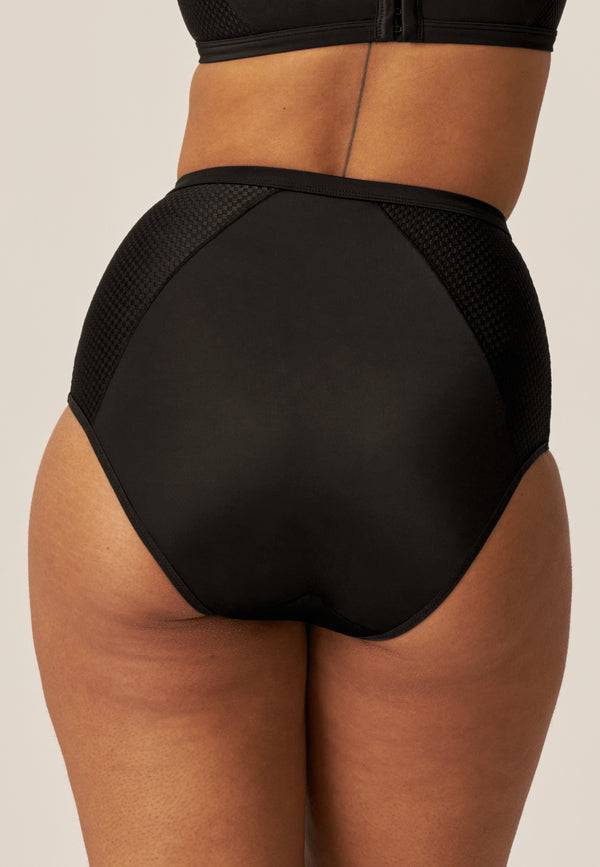 Naturana Comfort High Waist Slip - Schwarz Angebote