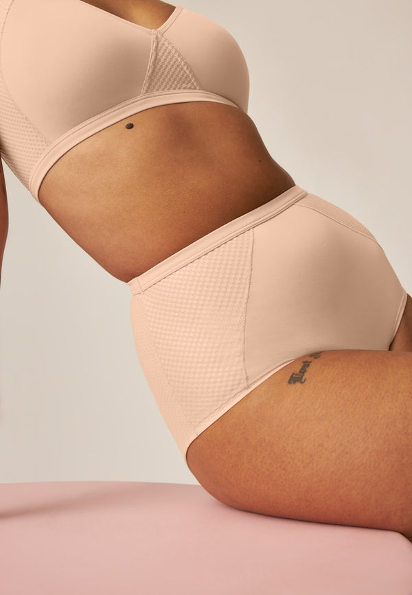 Naturana Comfort High Waist Slip - Light Beige Hotsell