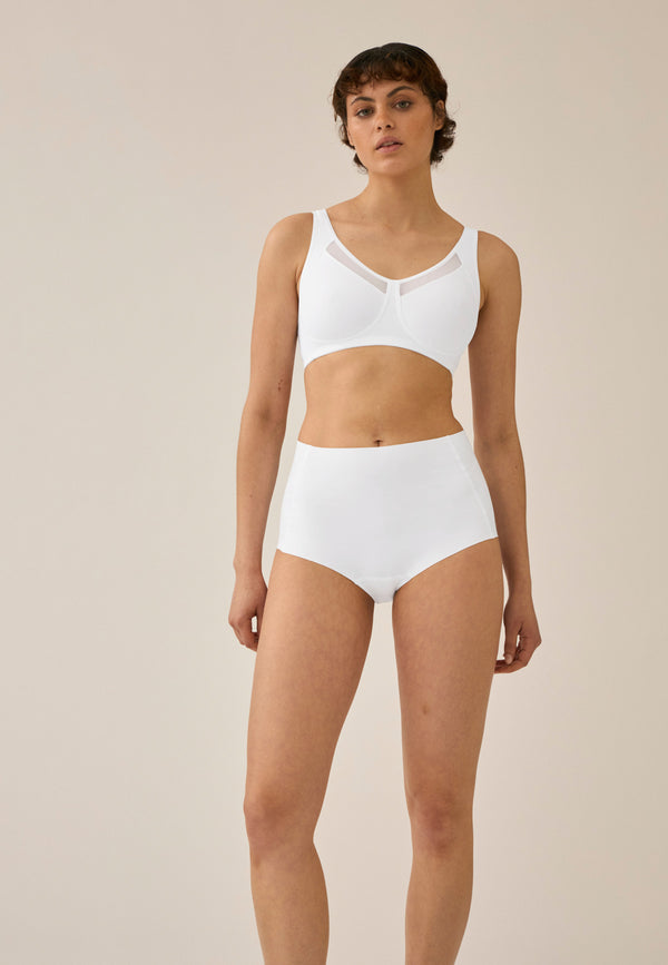 Naturana Taillenslip - Weiss Fabrikverkauf