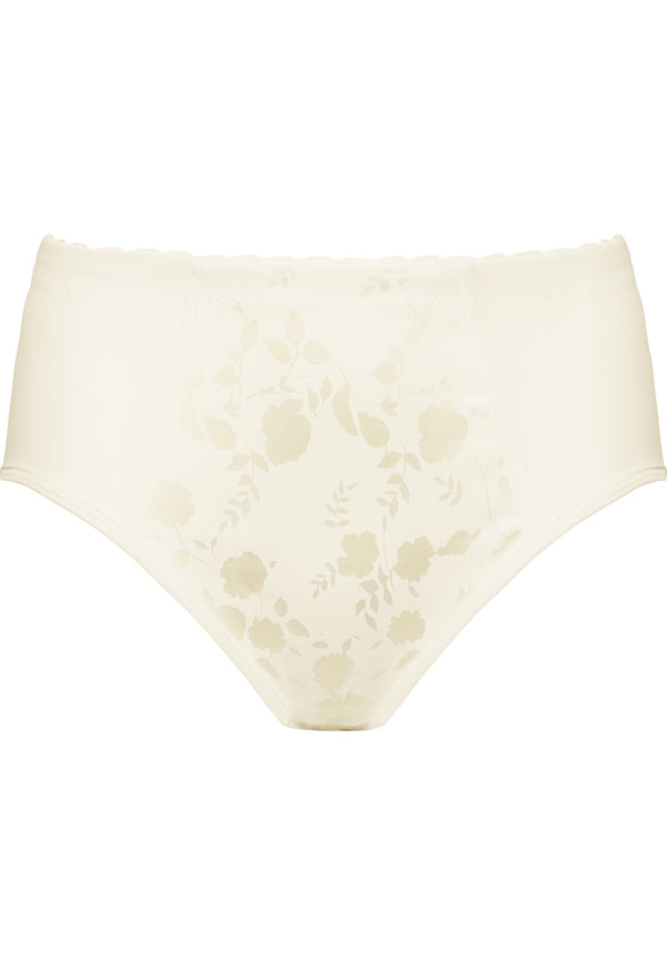 Naturana Minimizer Slip mit Blumenmuster - Champagner Kostenloser Versand