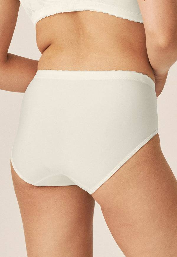 Naturana Minimizer Slip mit Blumenmuster - Champagner Kostenloser Versand