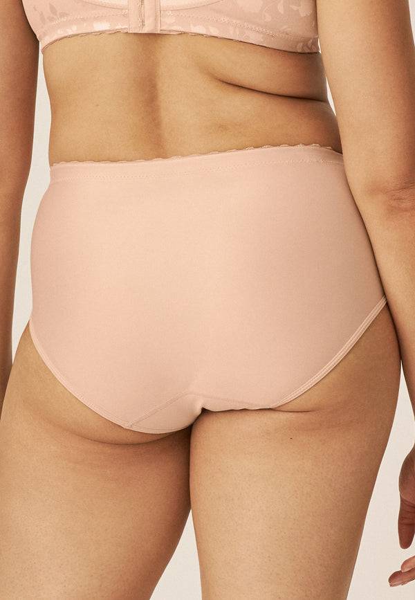 Naturana Minimizer Slip mit Blumenmuster - Light Beige Limitierter Zeitrabatt