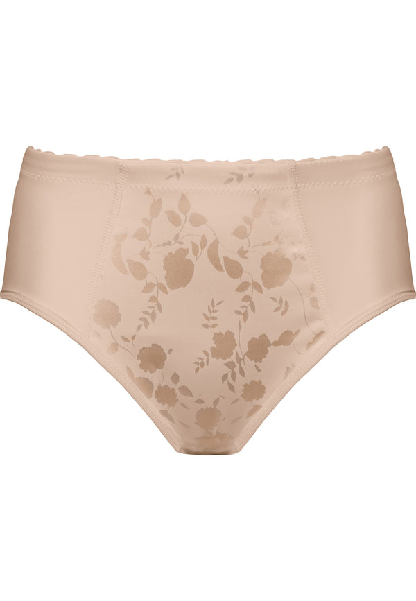 Naturana Minimizer Slip mit Blumenmuster - Light Beige Limitierter Zeitrabatt