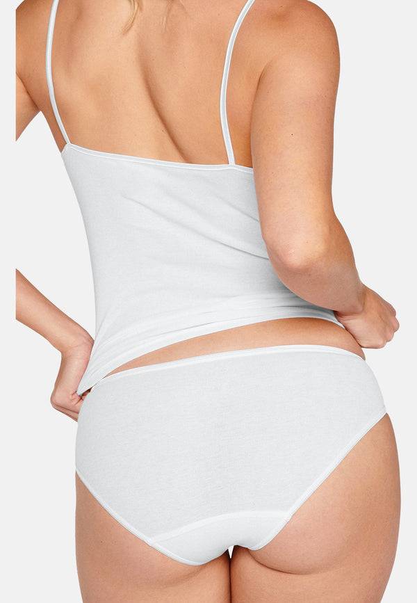 Naturana Mini Slip aus Biobaumwolle - Weiss Versandkostenfrei