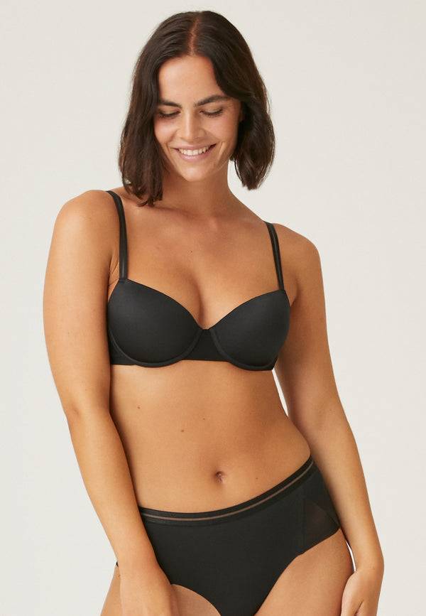 Naturana Bügel-BH mit Schale - Schwarz Black Friday