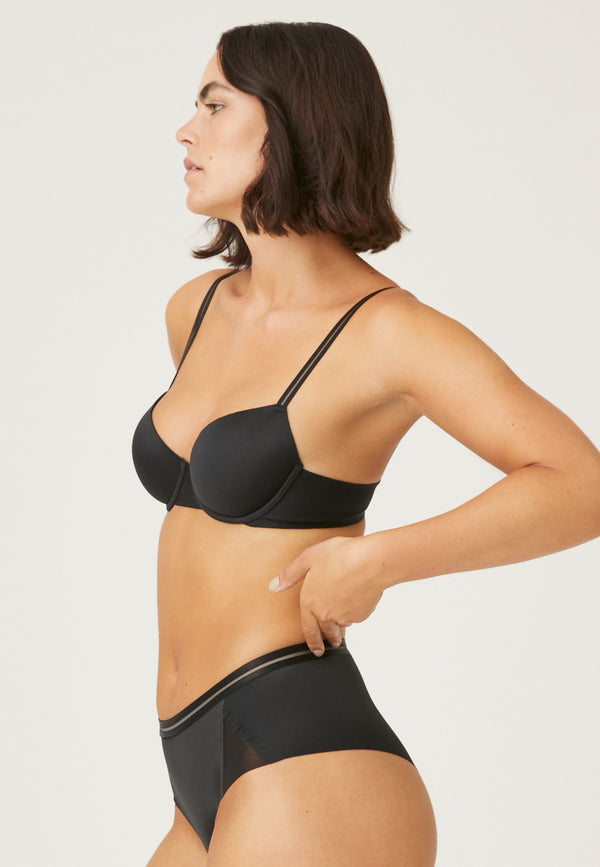 Naturana Bügel-BH mit Schale - Schwarz Black Friday