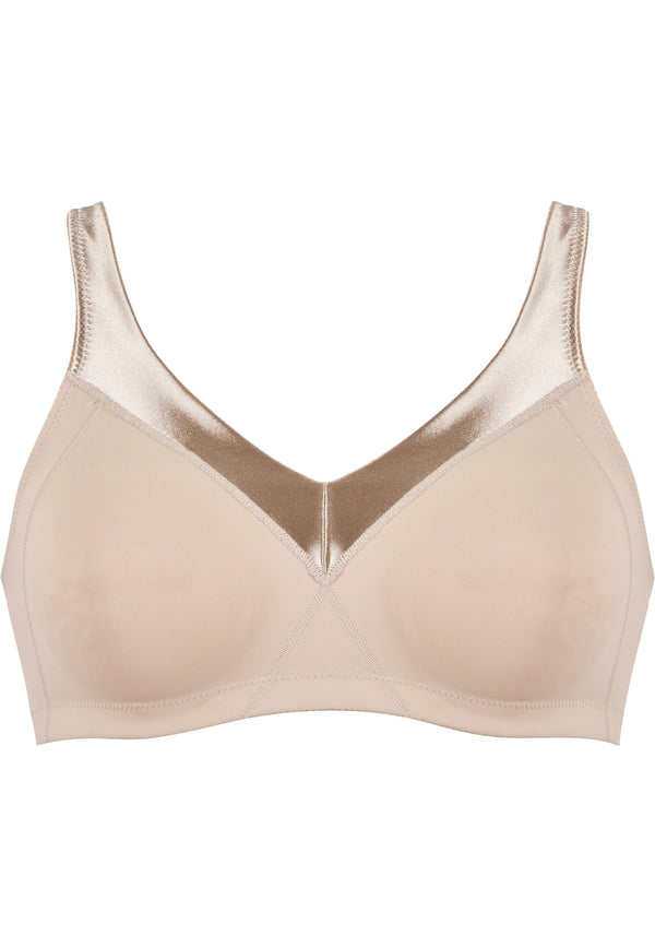 Naturana Minimizer Soft-BH mit Glanzband - Light Beige Weihnachtsangebot