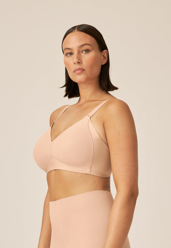 Naturana Soft-BH mit Side Smoother Effekt - Light Beige Jubiläumsangebot