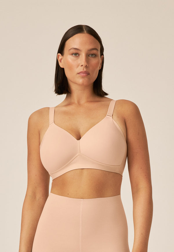 Naturana Soft-BH mit Side Smoother Effekt - Light Beige Jubiläumsangebot