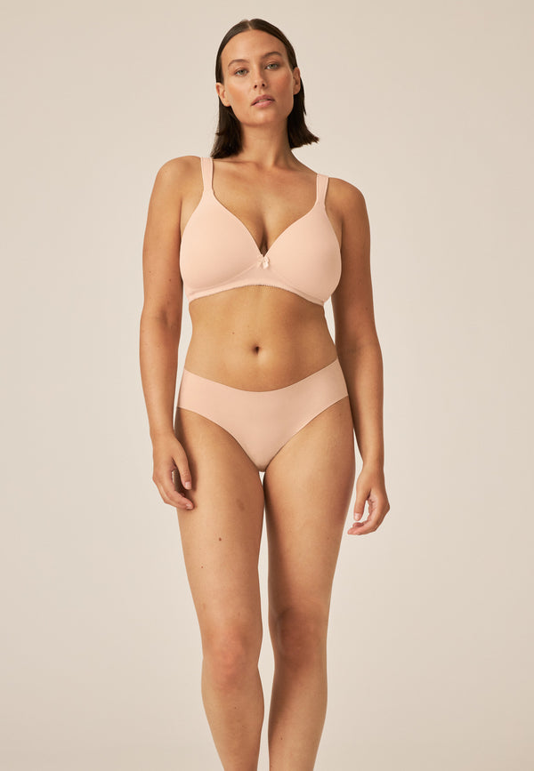 Naturana Soft-BH mit Schale und Entlastungsträgern - Light Beige Heißer Verkauf