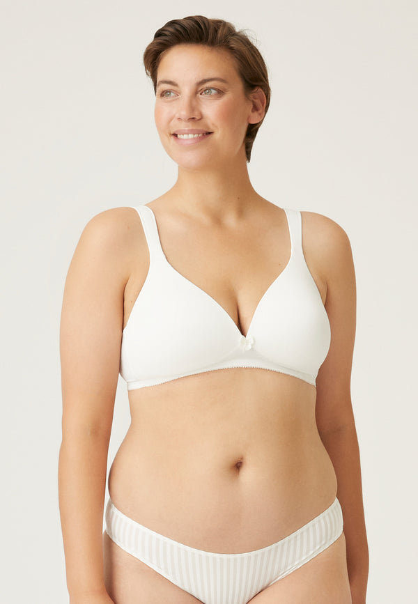 Naturana Soft-BH mit Schale und Entlastungsträgern - Champagner Neueste Mode