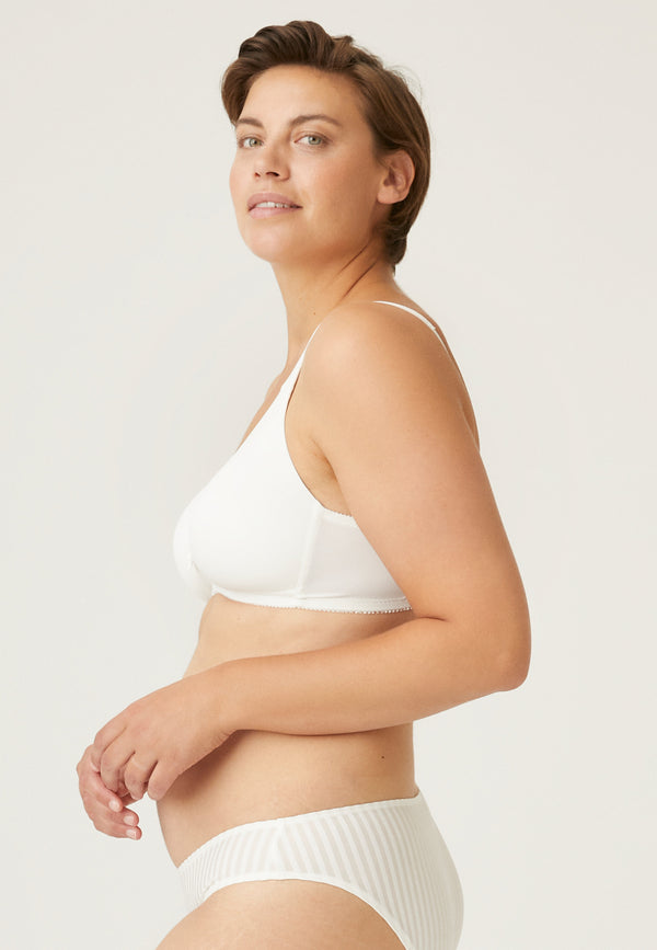 Naturana Soft-BH mit Schale und Entlastungsträgern - Champagner Neueste Mode