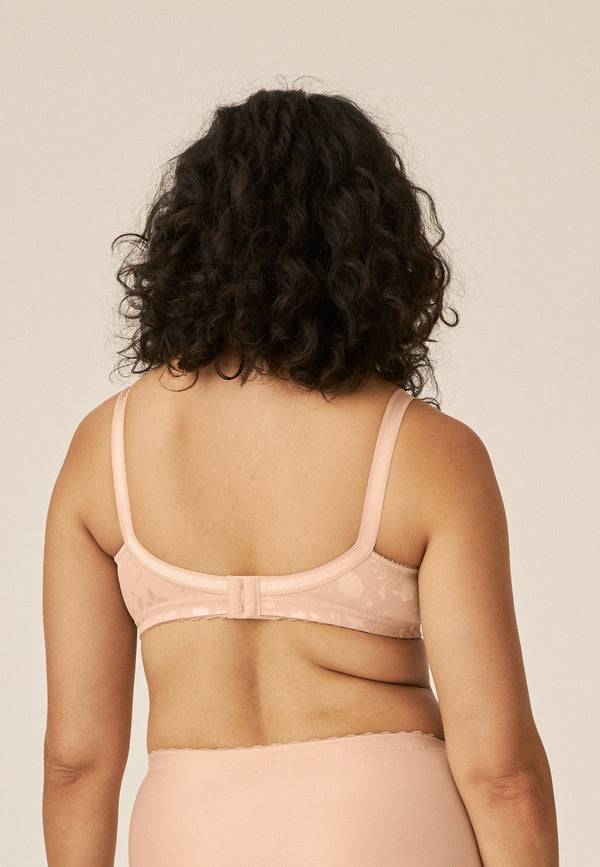 Naturana Minimizer Soft-BH in Blumenmuster - Light Beige Zeitlich begrenztes Angebot