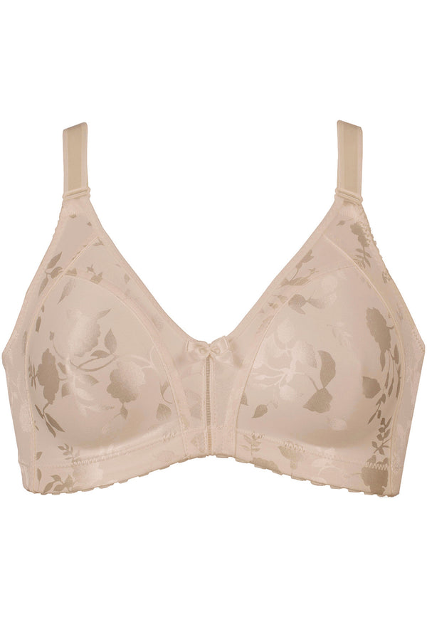Naturana Minimizer Soft-BH in Blumenmuster - Light Beige Zeitlich begrenztes Angebot