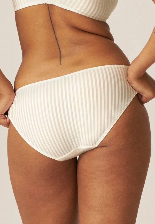 Naturana Streifen Slip - Ecru Wochenangebot