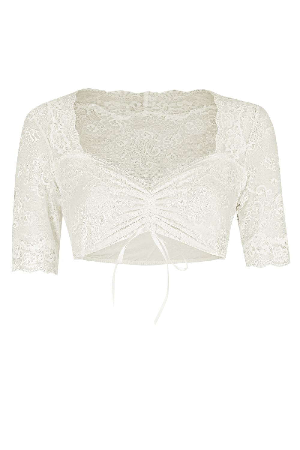 Nina Von C. Dirndl-Bluse Claudia, halbarm Super Rabatt