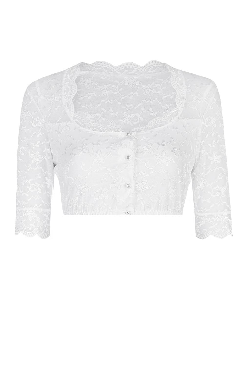 Nina Von C. Dirndl-Bluse Doris, halbarm Black Friday Preise