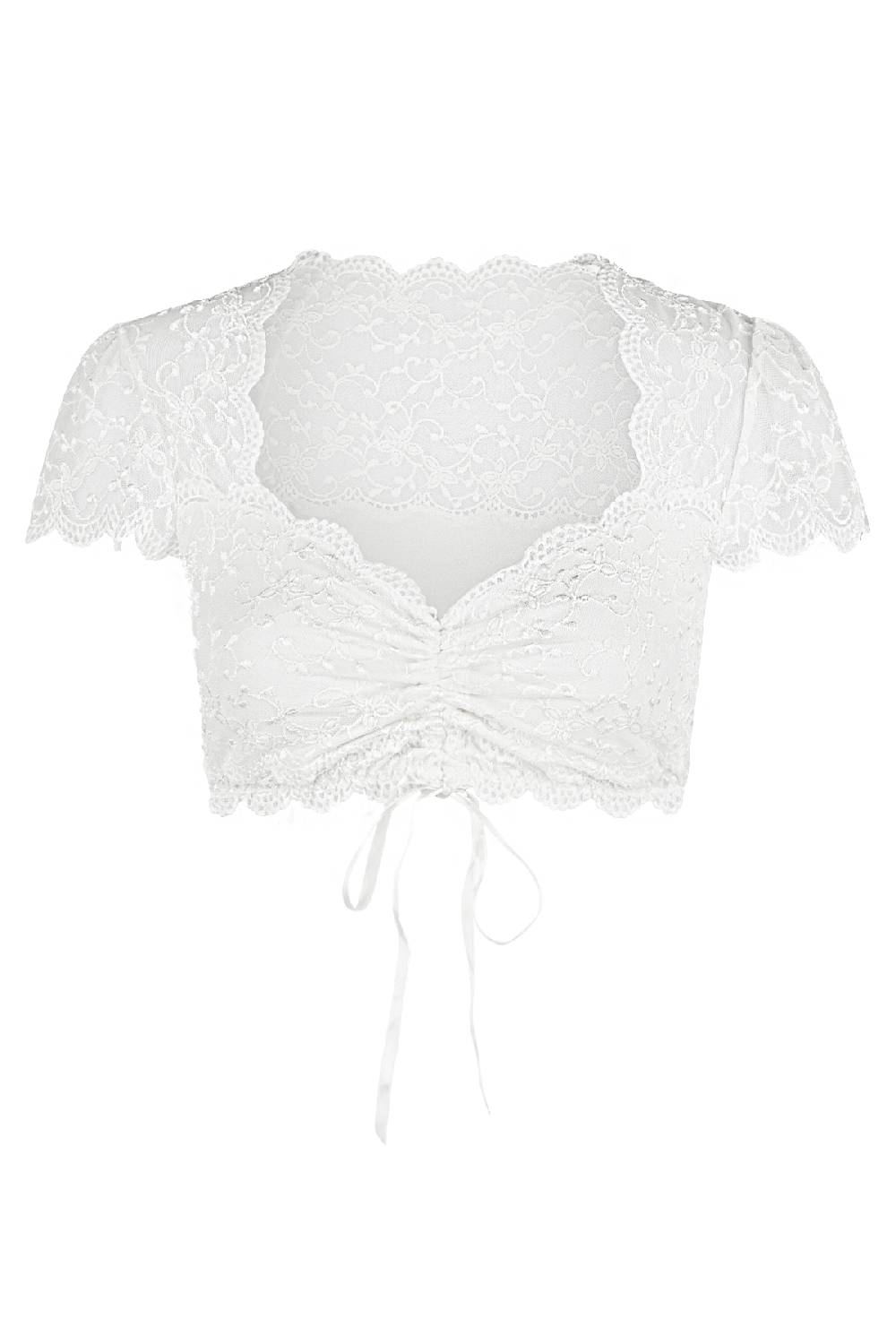 Nina Von C. Dirndl-Bluse Nina, kurzarm Rabatte dieses Monats