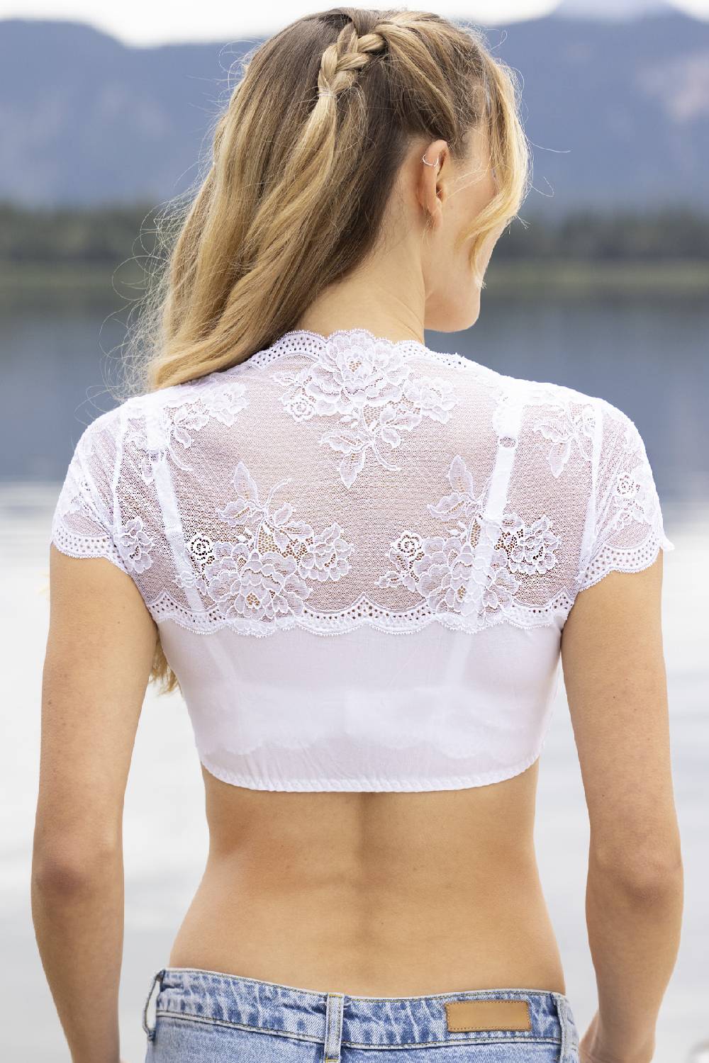 Nina Von C. Dirndl-Bluse Sybille, kurzarm Hotsell
