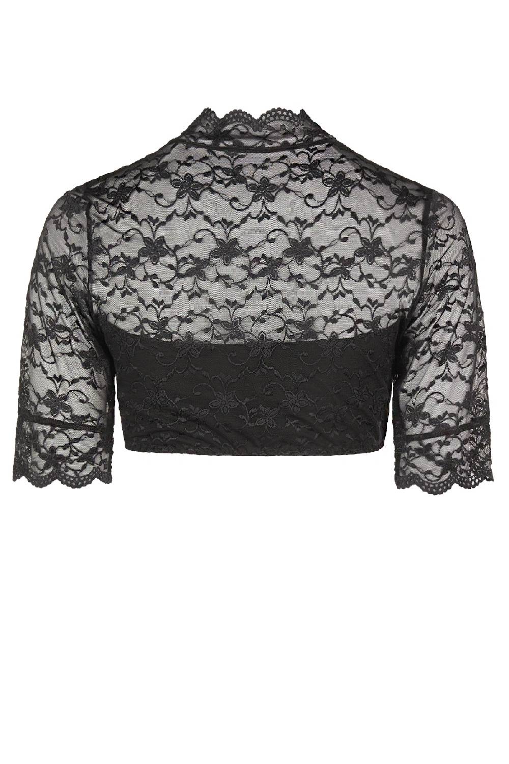 Nina Von C. Dirndl-Bluse Annette, halbarm Schlussverkauf