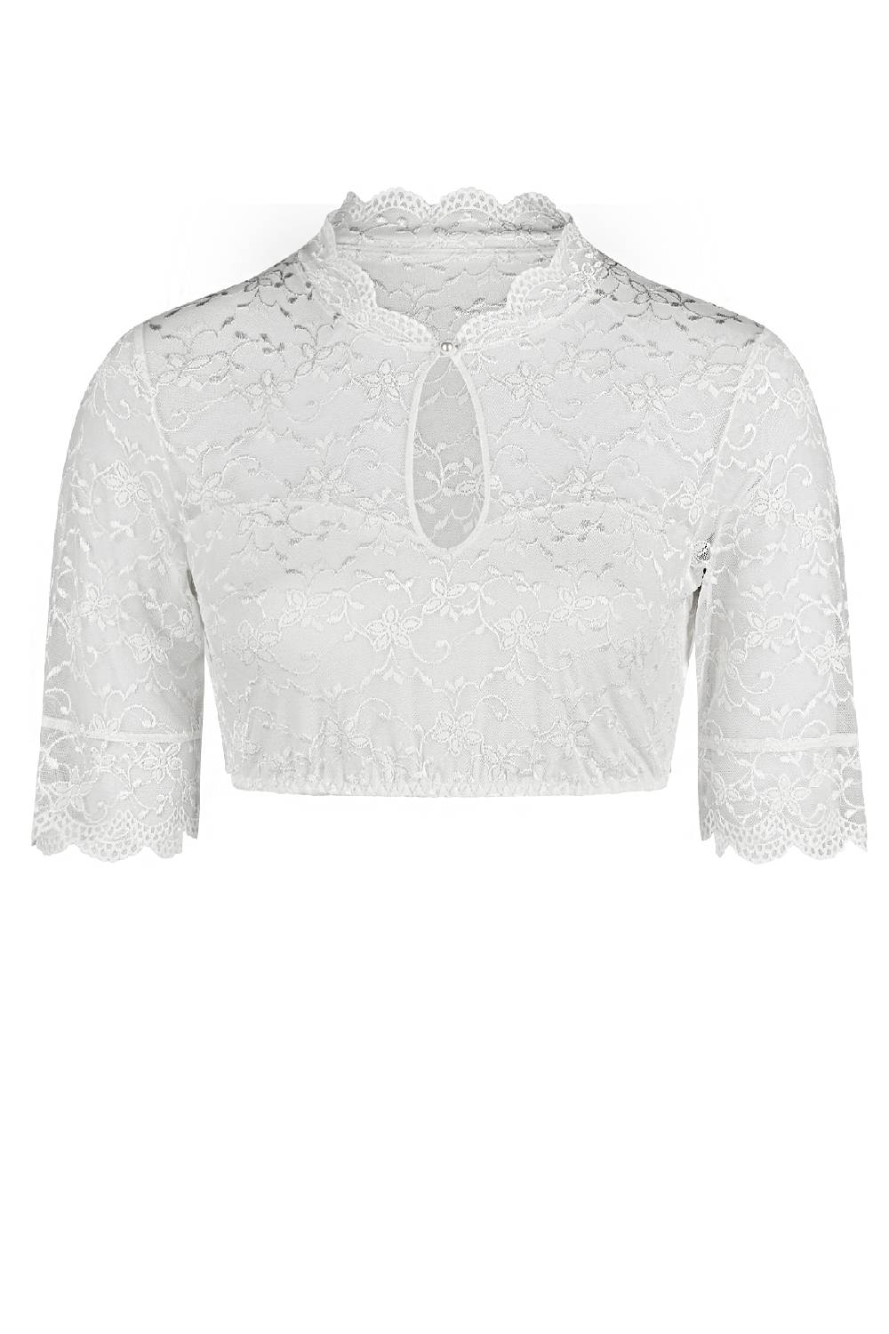 Nina Von C. Dirndl-Bluse Annette, halbarm Günstiger Verkauf