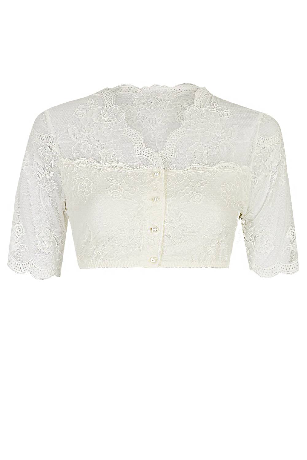 Nina Von C. Dirndl-Bluse Julia, halbarm Kostenloser Versand