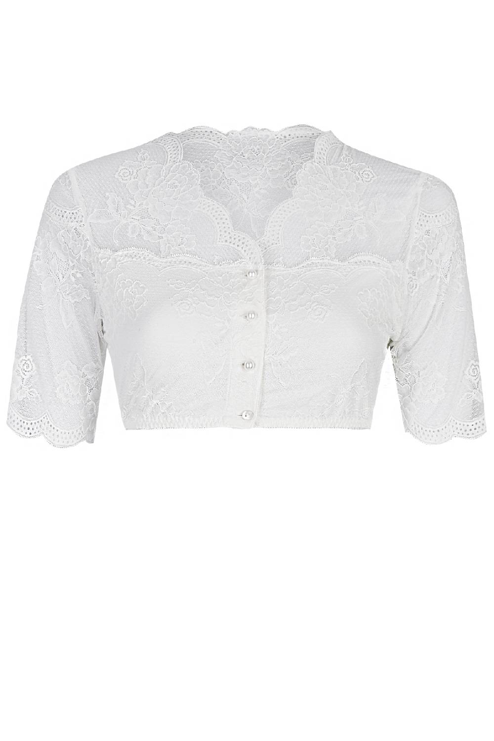 Nina Von C. Dirndl-Bluse Julia, halbarm Limitierter Zeitrabatt