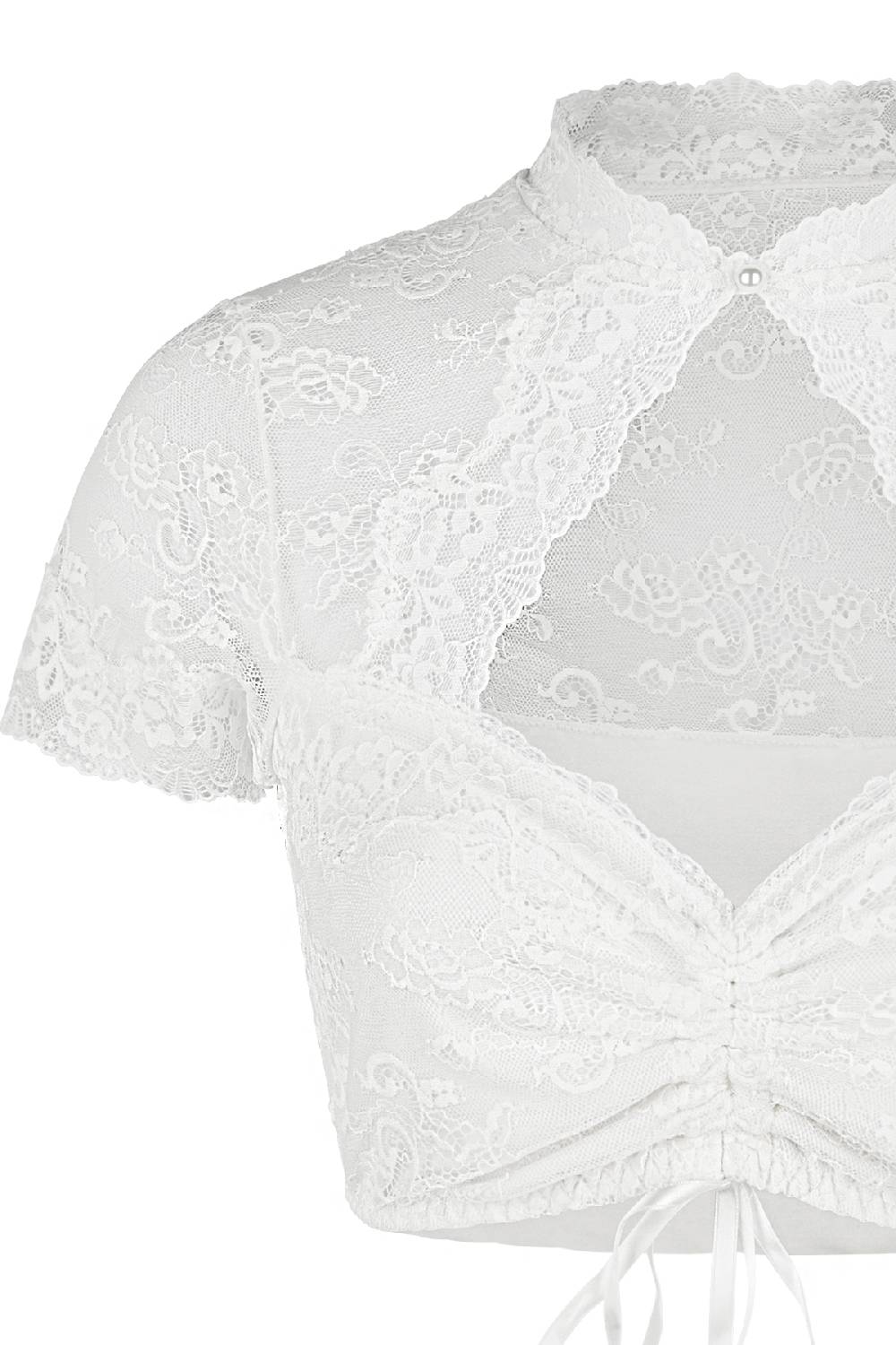 Nina Von C. Dirndl-Bluse Giulia, kurzarm Begrenztes Angebot