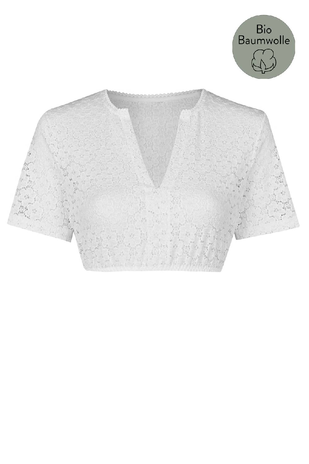 Nina Von C. Dirndl-Bluse Francesca, kurzarm Kostenlose Rückgabe