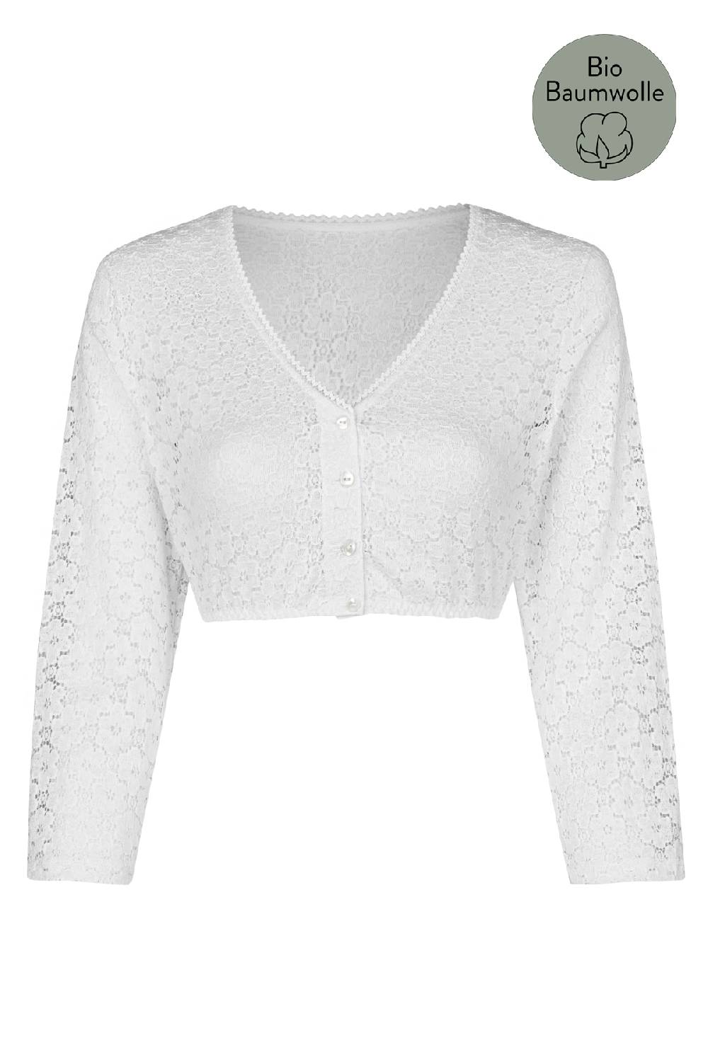 Nina Von C. Dirndl-Bluse Sabine, 3/4 Arm Letzte 3 Tage