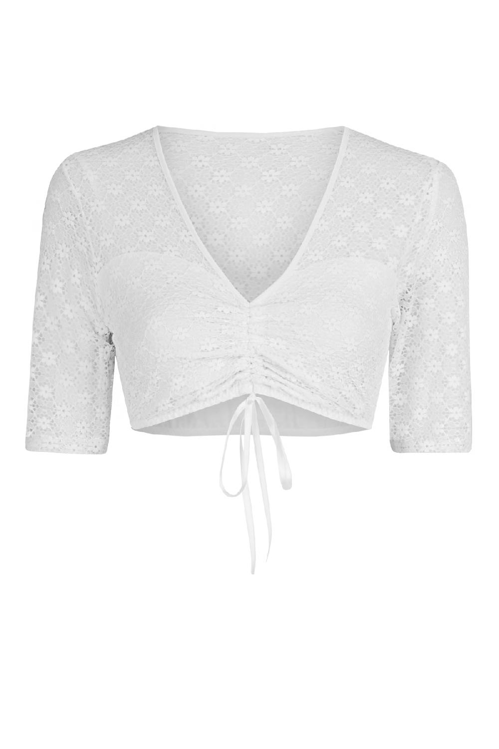 Nina Von C. Dirndl Bluse, halbarm Letzte 2 Tage