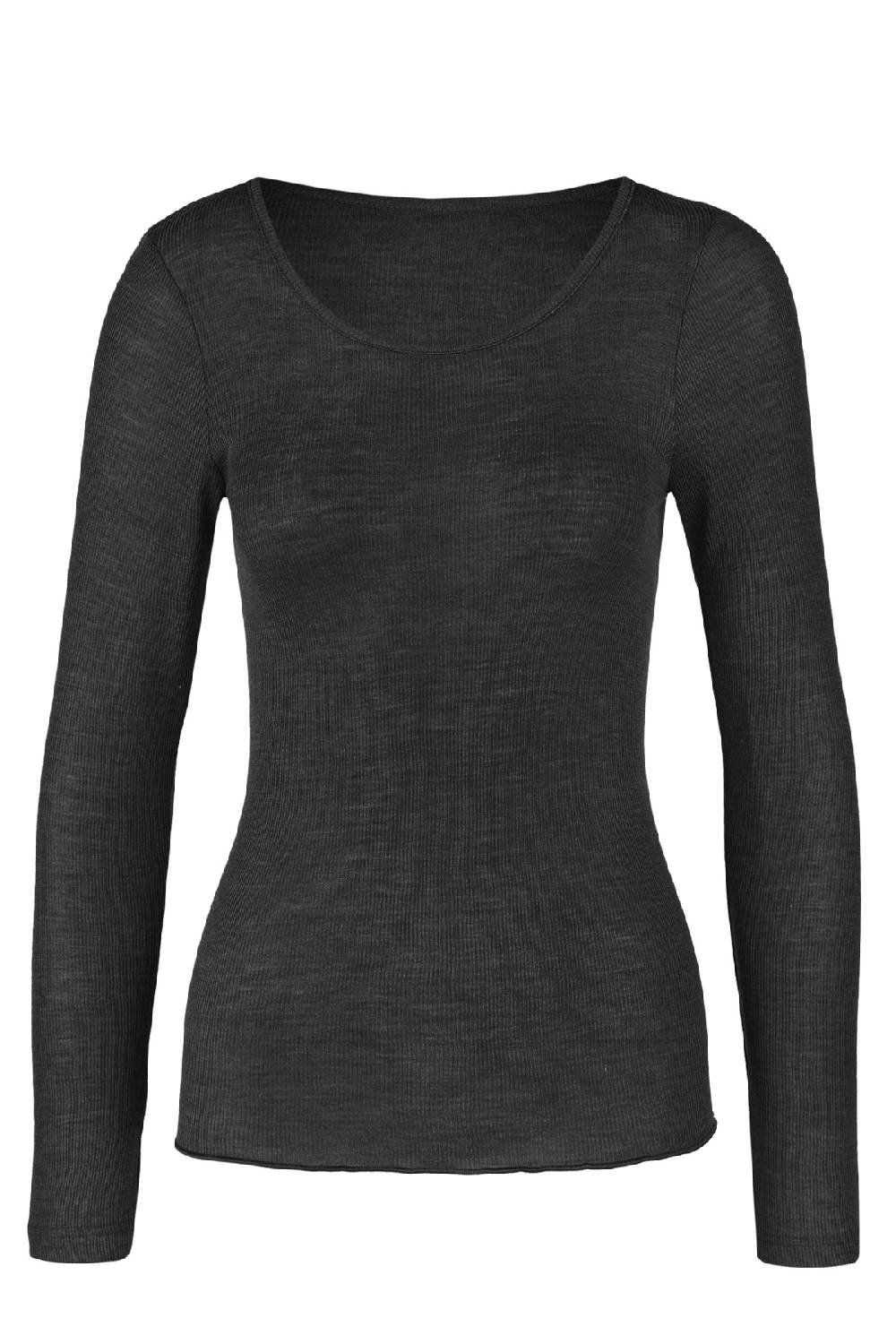 Nina Von C. Langarm Shirt, WOOL SILK Nur für heute