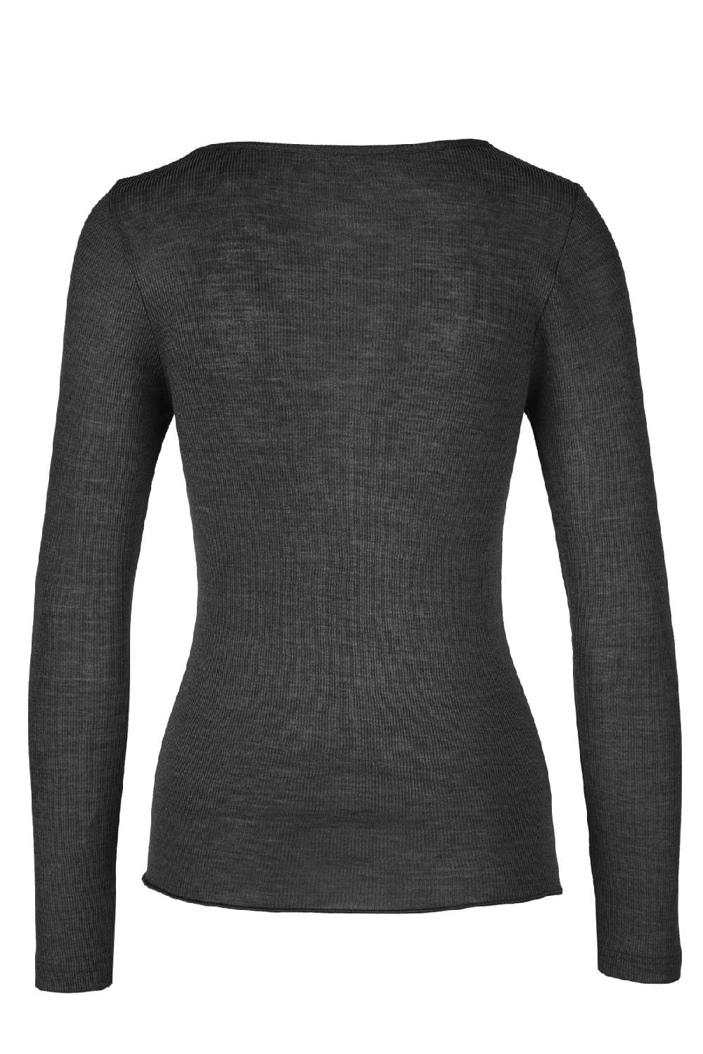 Nina Von C. Langarm Shirt, WOOL SILK Nur für heute