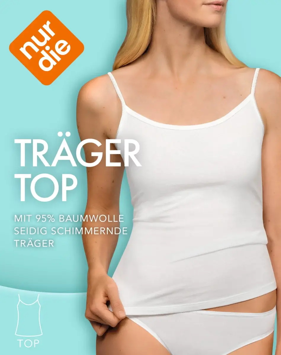 Nur Die Unterhemd Damen - weiß - Größe 44-46 Wochenangebot